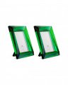 Obliquity Picture Frame Green Set Of 2