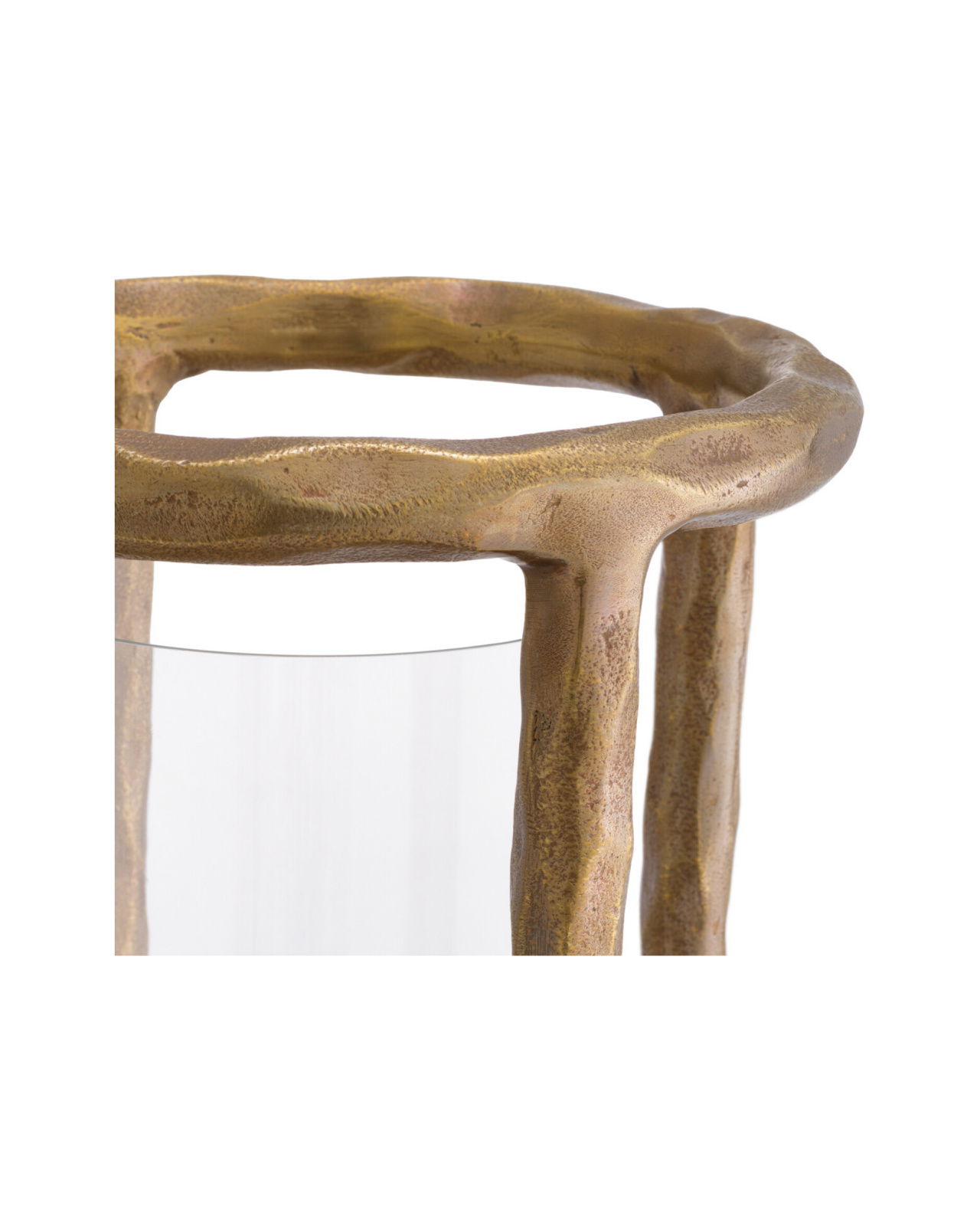 Thorne kynttilälyhty antiikki messinki