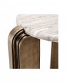Albion Side Table Antique Brass