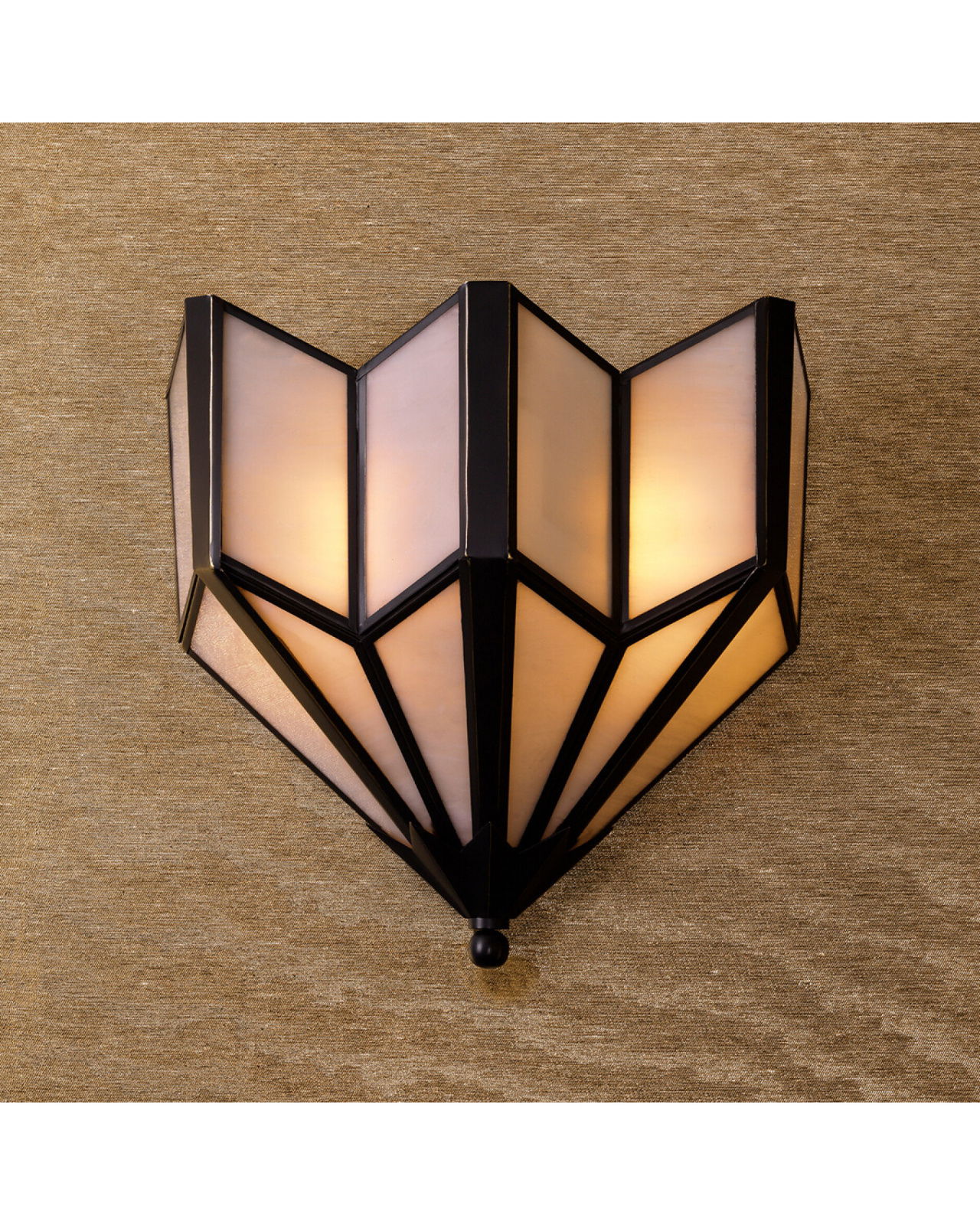 Victory wandlamp brons