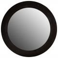 Enya spegel rund svart