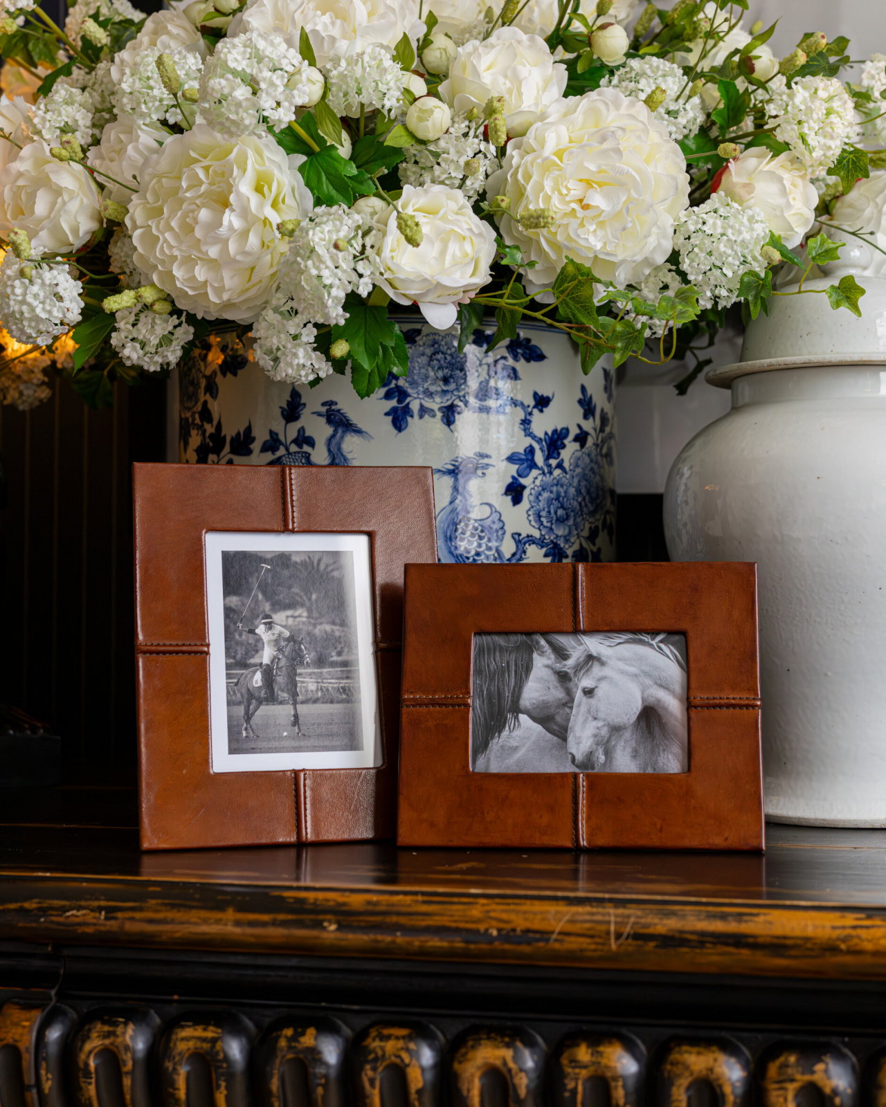 Kensington Picture Frame Leather