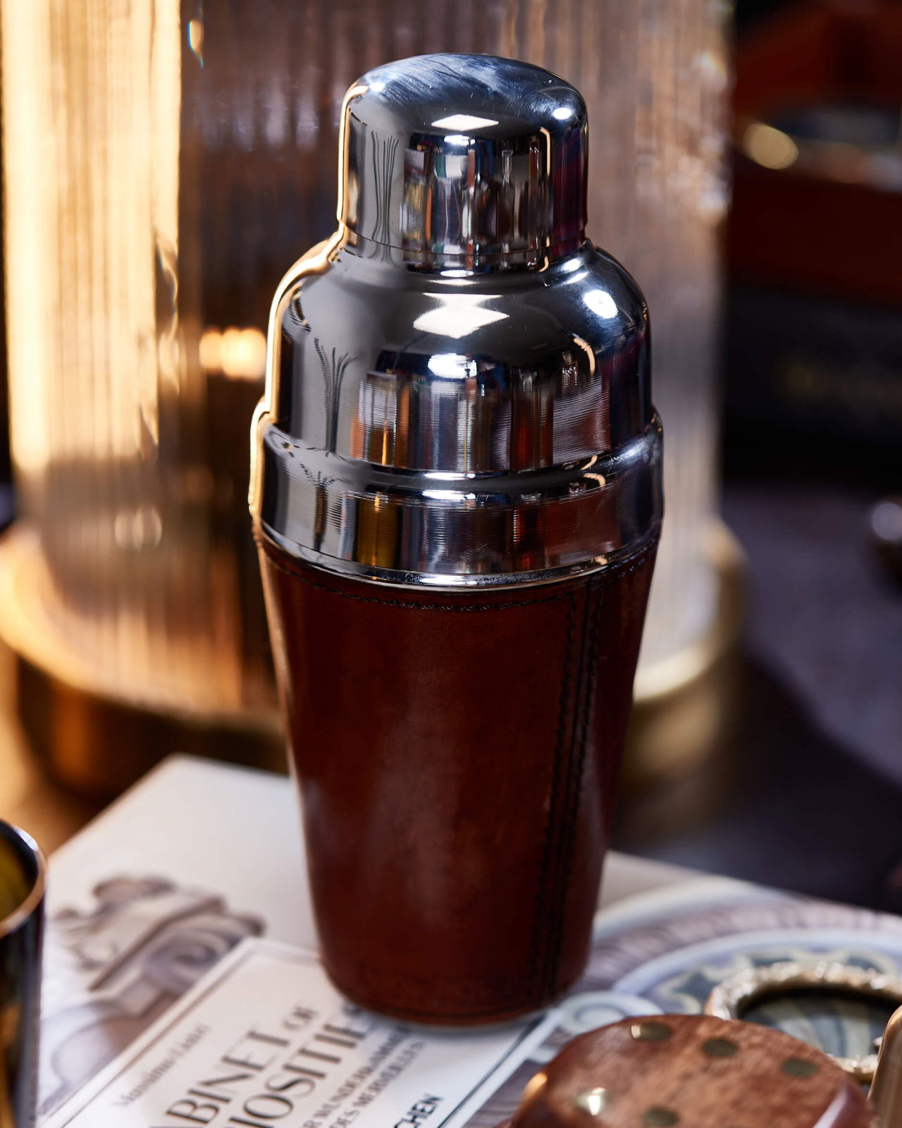 Kensington shaker läder