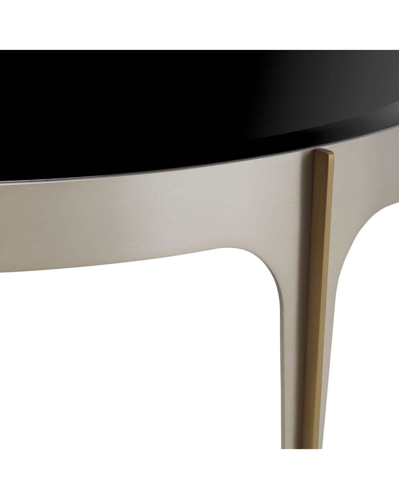 Artemisa soffbord borstat stål S