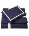 Mayfair Pillowcase Blue/white