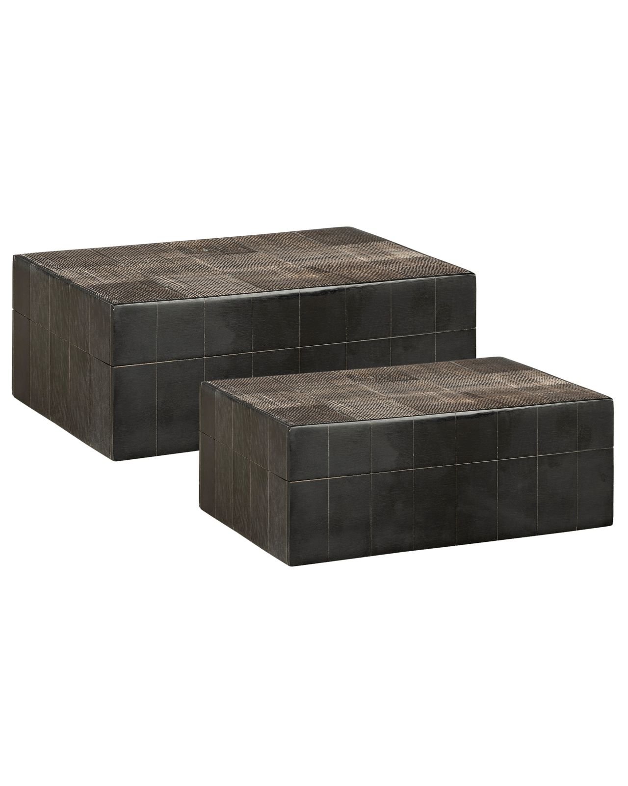 Avorio storage boxes brown/black