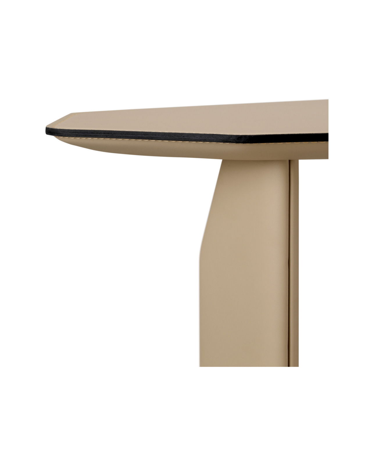 Maurizio sidobord ljusbrun