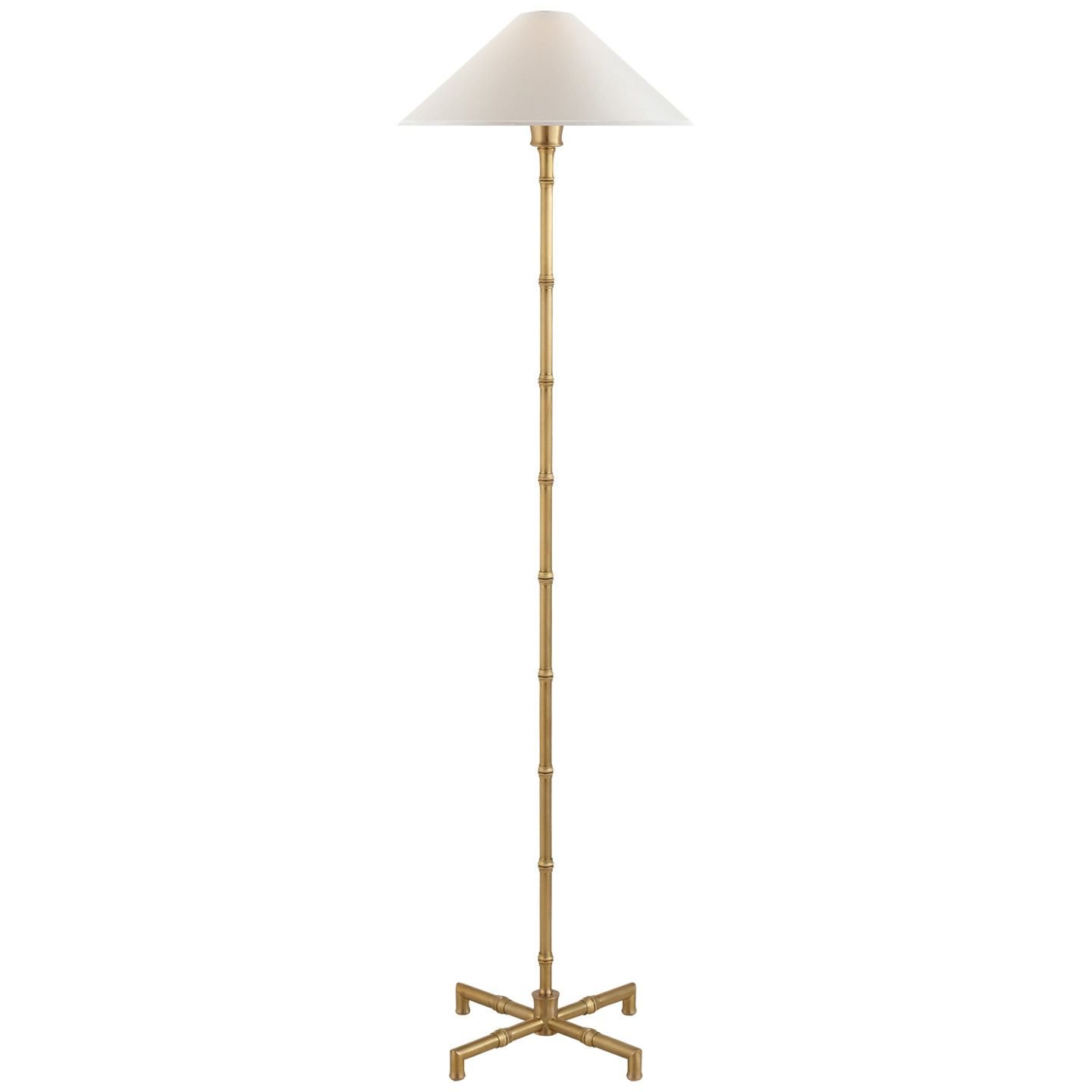 Grenol Floor Lamp Antique Brass