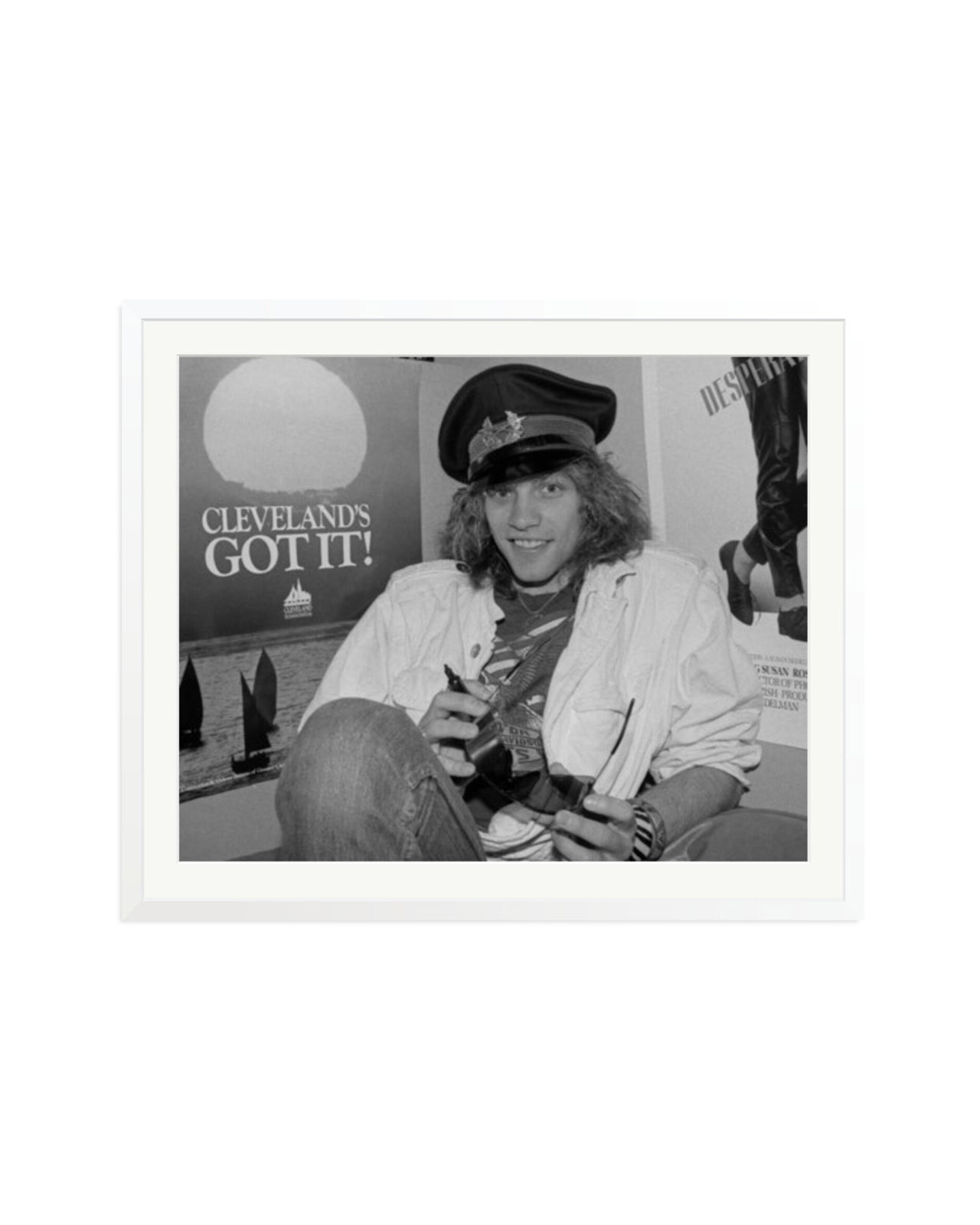 Jon Bon Jovi, 1985 White / XXL
