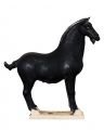 Tang horse sculpture black