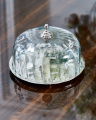 Enora Cake Cloche Silver