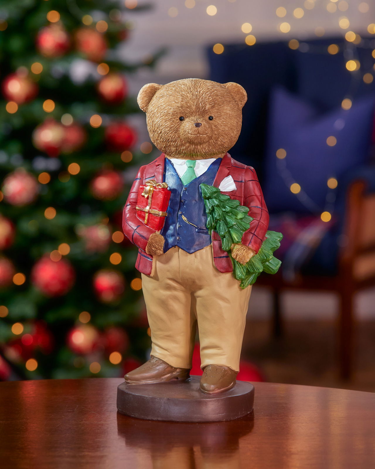 Ellington Bär Weihnachtsdekoration 34cm