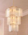 Giardano Chandelier Antique Brass