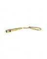 Whistle Keychain Brass