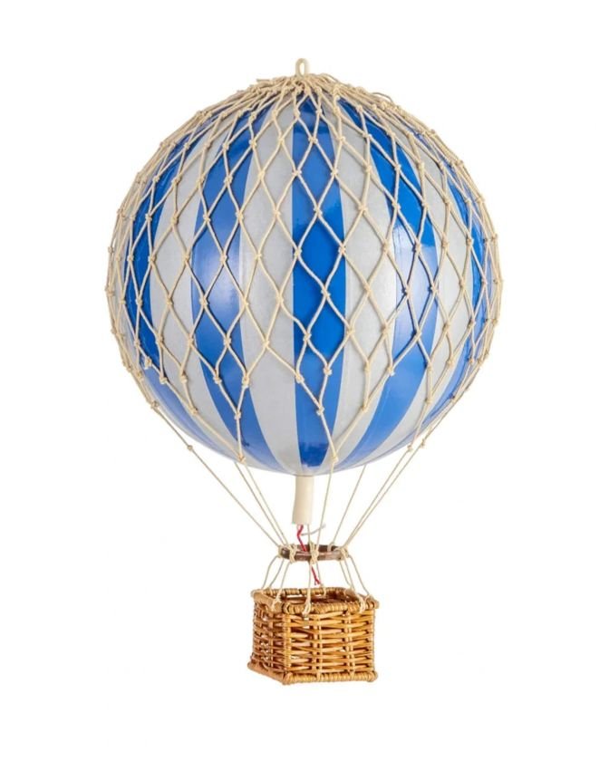 Travels Light luftballong blå/sølv