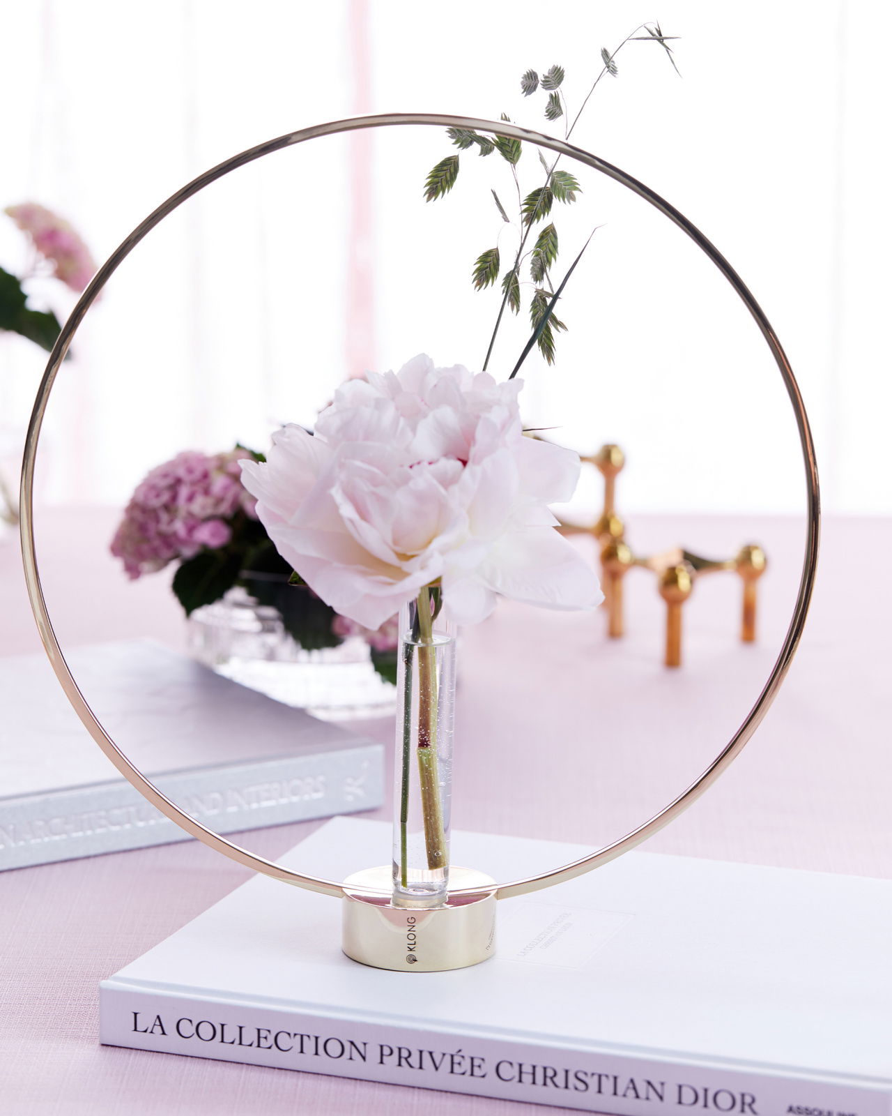 Flora glasinsats till Gloria