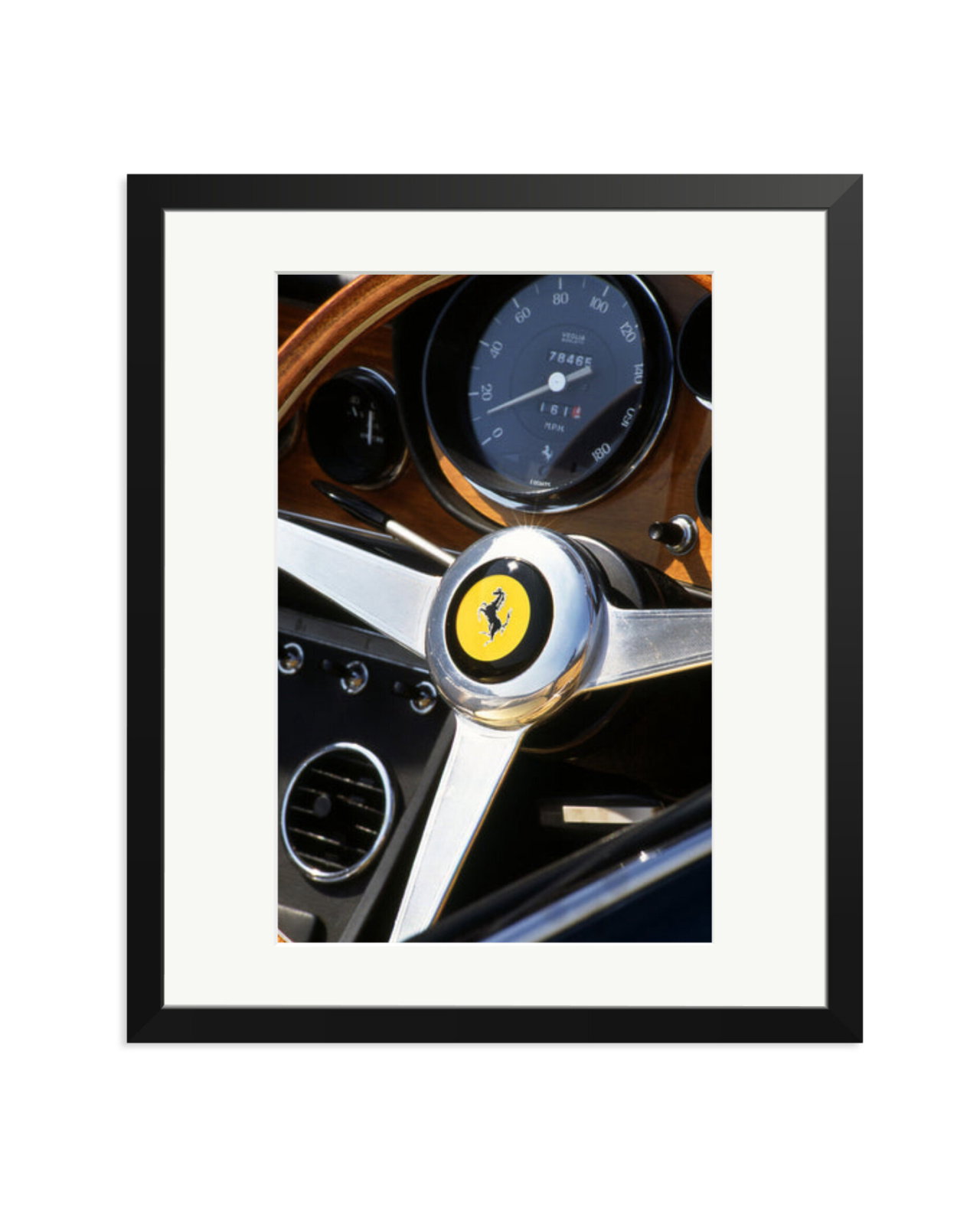 Ferrari Dashboard Black / Large