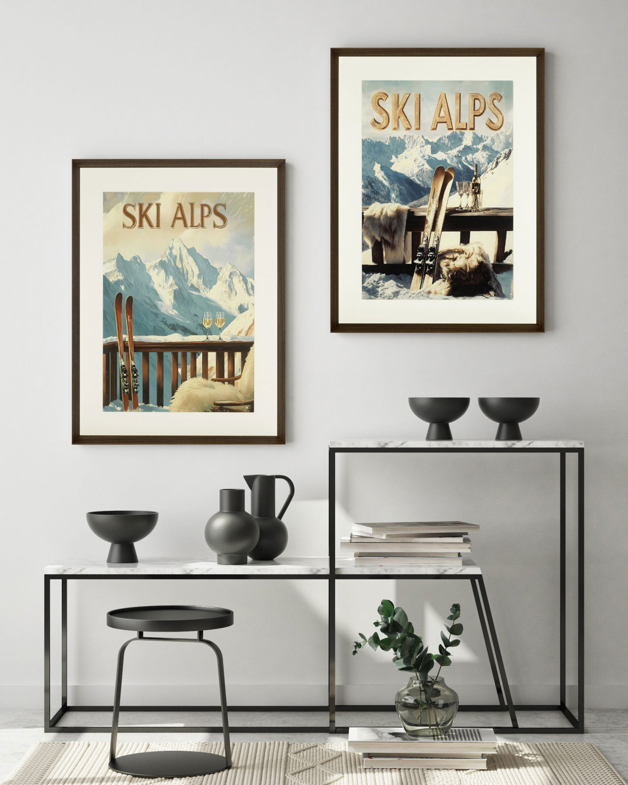 Serenity of Ski Alps