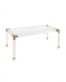 Jacques Dining Table Brass