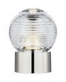 Circon 7" Rechargeable Accent Lamp Polished Nickel