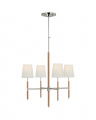 Bryant Wrapped Chandelier Polished Nickel S