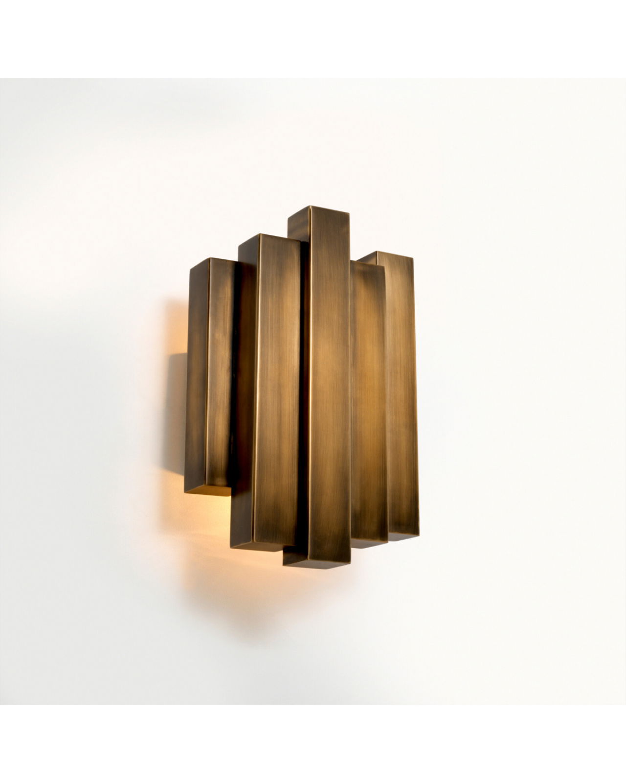 Beau Rivage vägglampa mässing