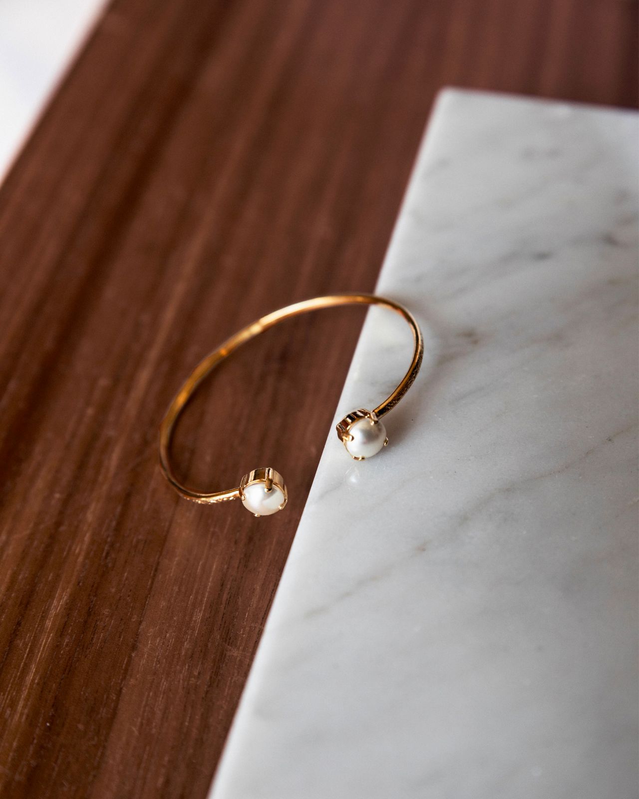 Classic Petite armband pearl