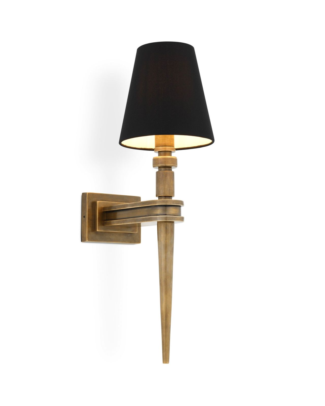 Waterloo Wall Lamp Brass