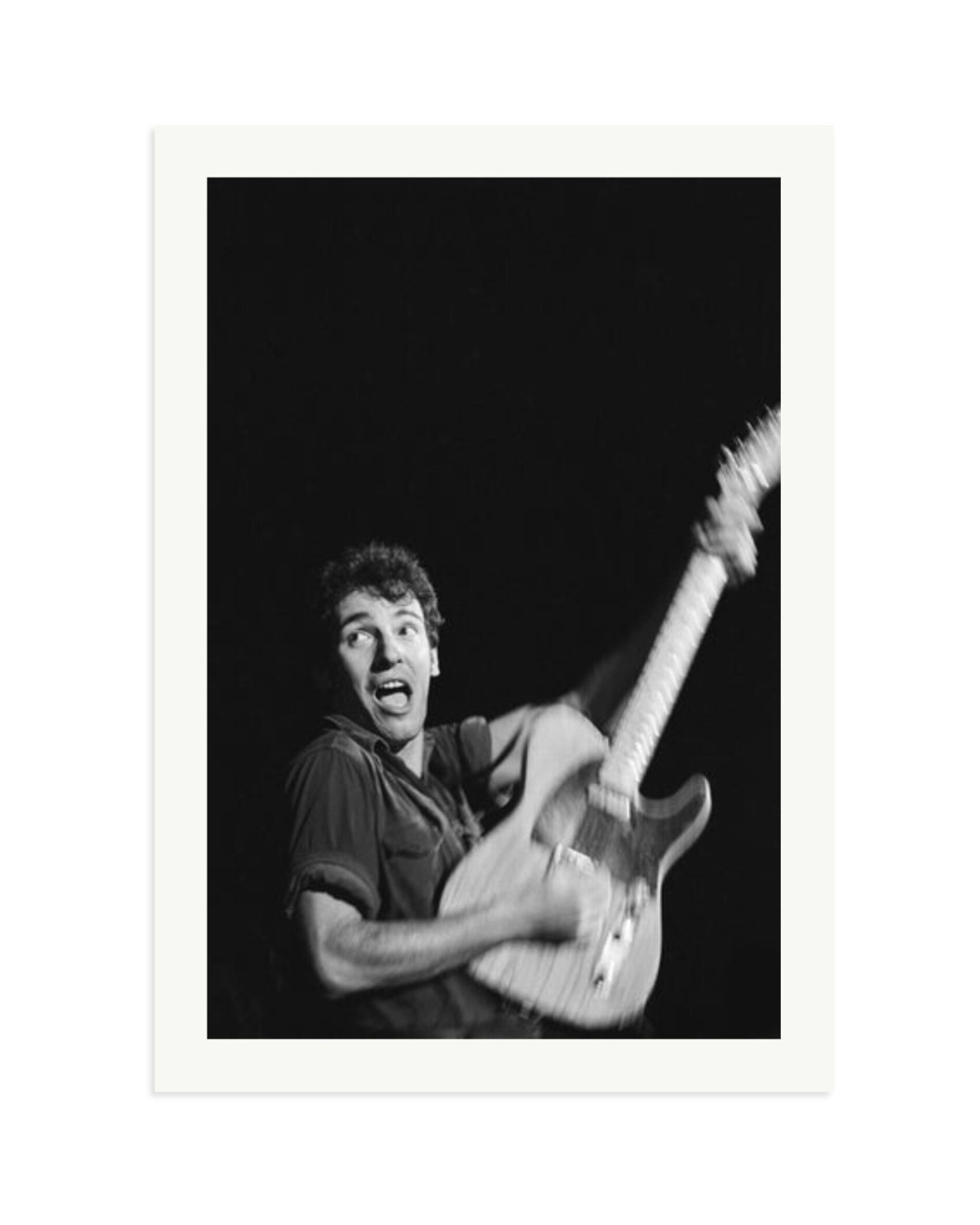 70s Bruce Springsteen Print Only / XXL