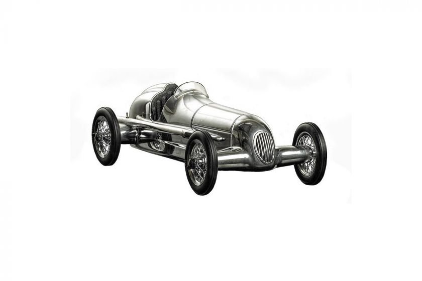 Silberpfeil Racing Car Silver