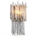 Saint Roch wandlamp geborsteld messing