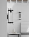 Kears Bracketed Wall Light Black Large