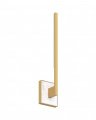 Klee 20" Wall Sconce Natural Brass/White