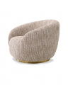 Brice Swivel Chair Mademoiselle Beige