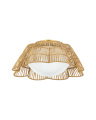Rosa plafond antikk messing