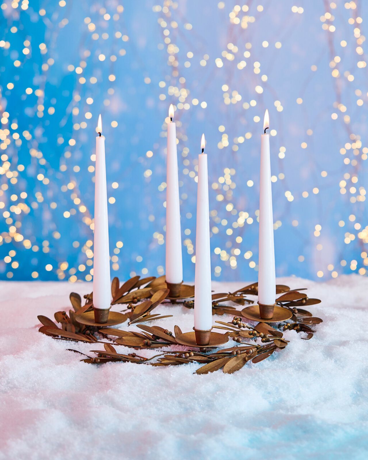 Margot-kynttilänjalka, messinki