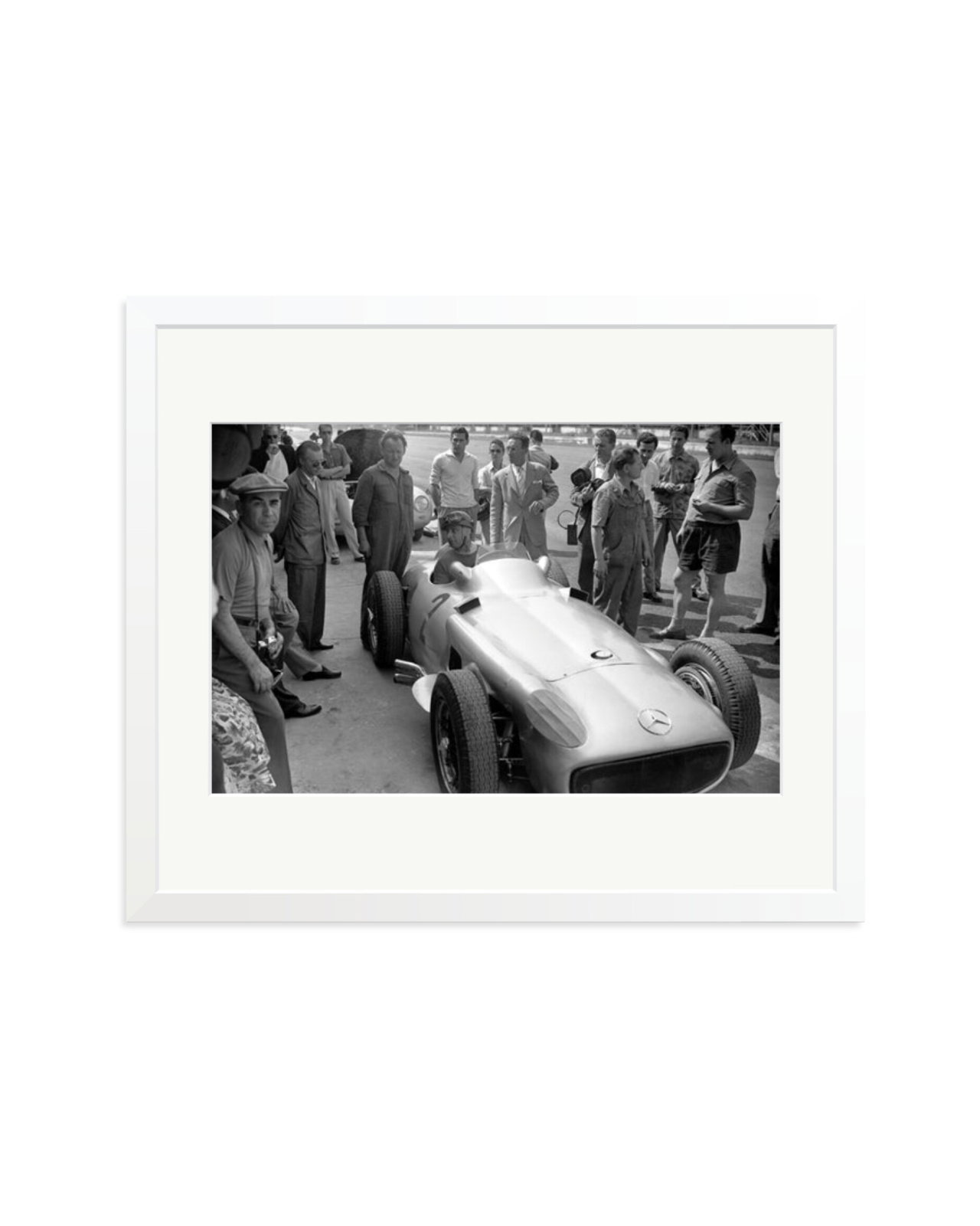 Juan Manuel Fangio, 1995 White / Large