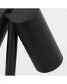 Doppia Accent Rechargeable Table Lamp Black