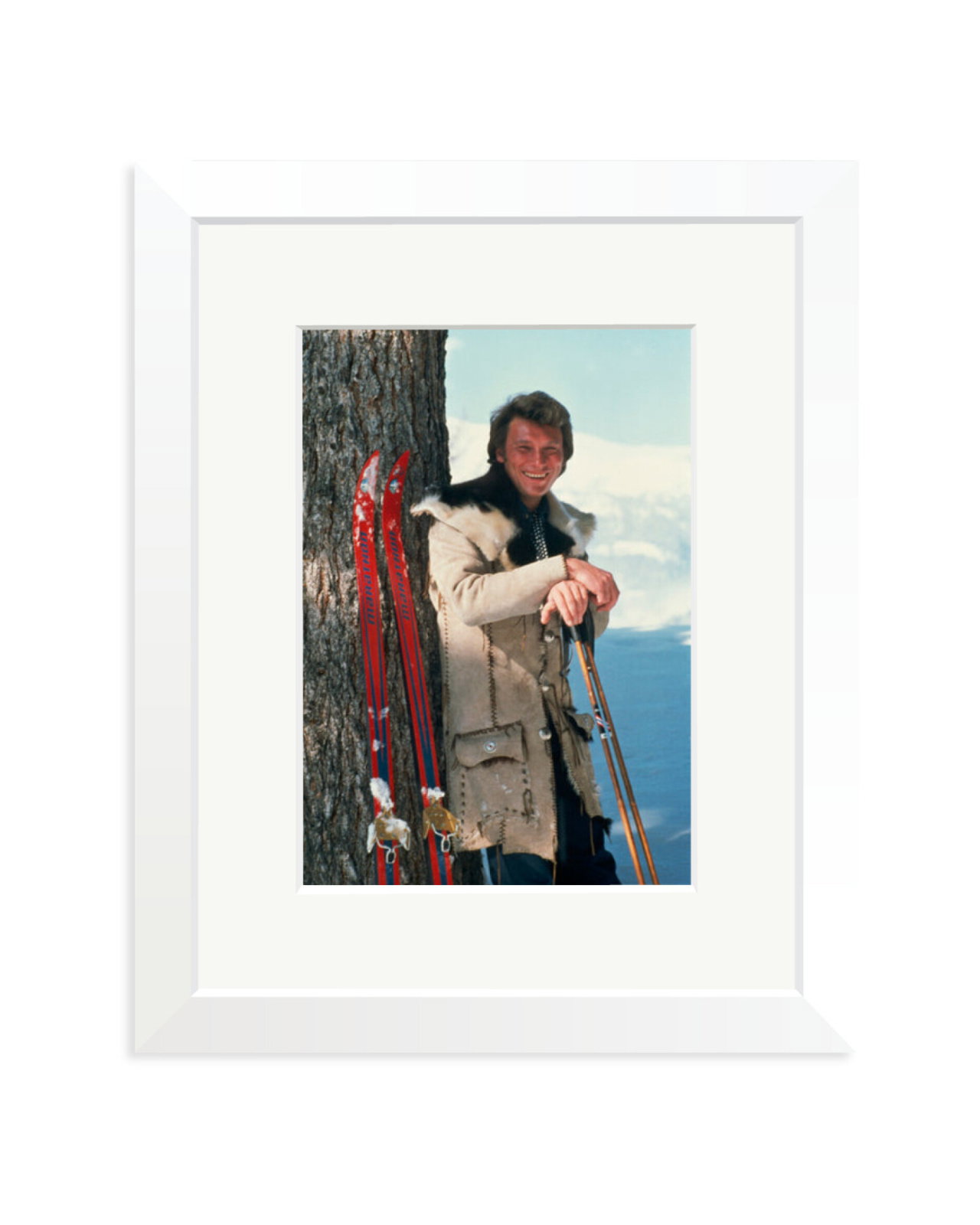 Johnny Hallyday Winter Sport White / Small