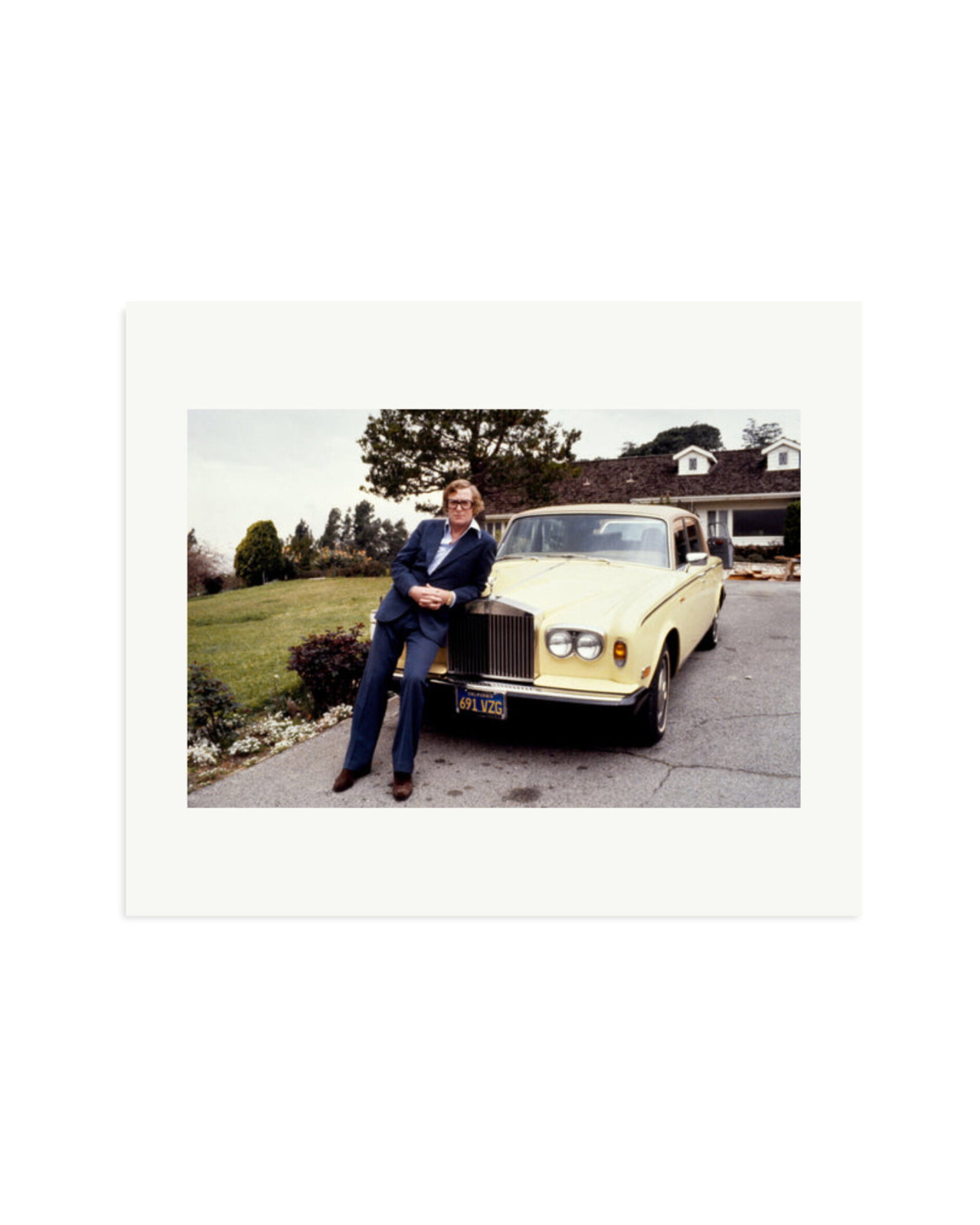 Caine at home, Beverly Hills Print Only / Large