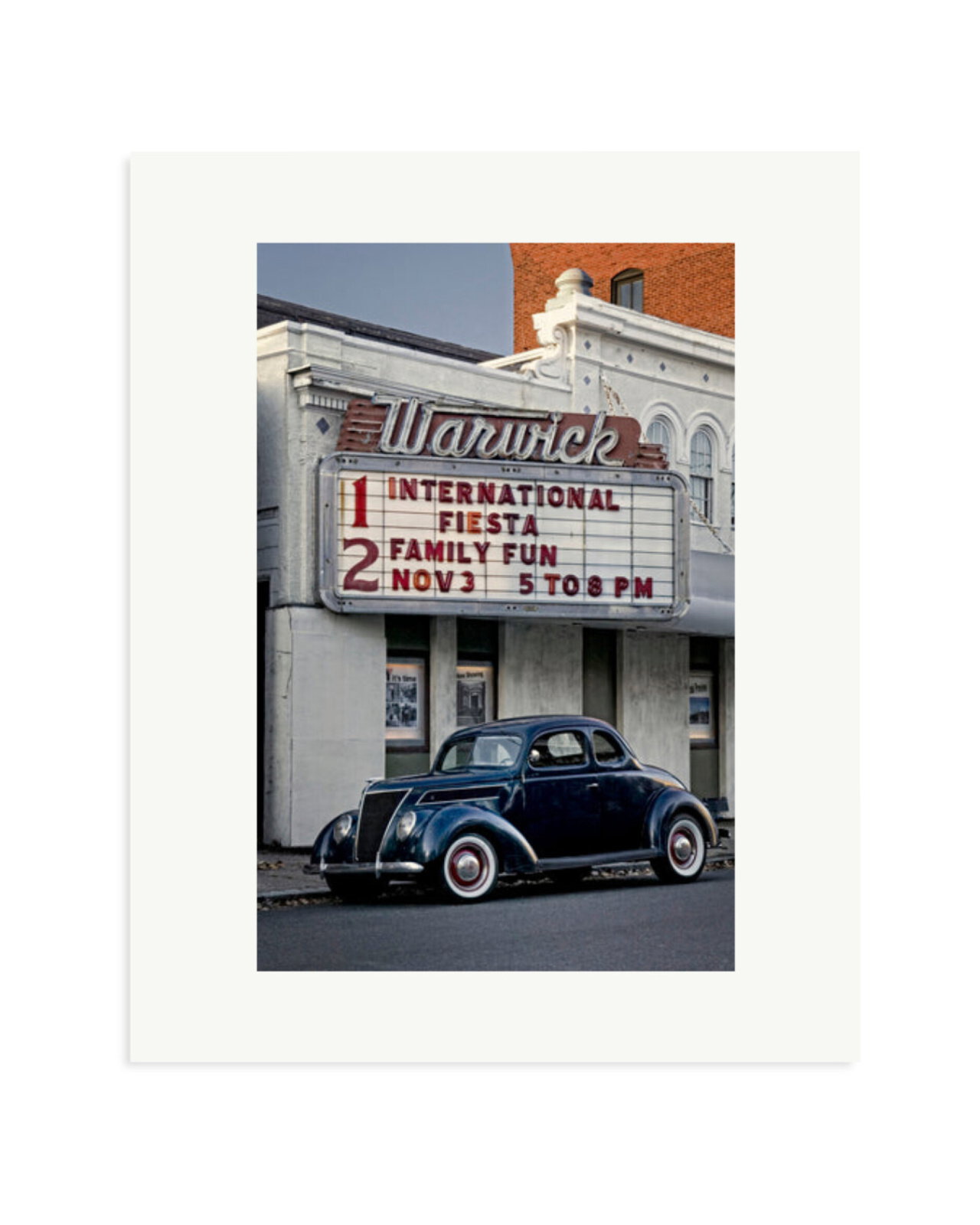 1937 Ford Coupe Print Only / Medium