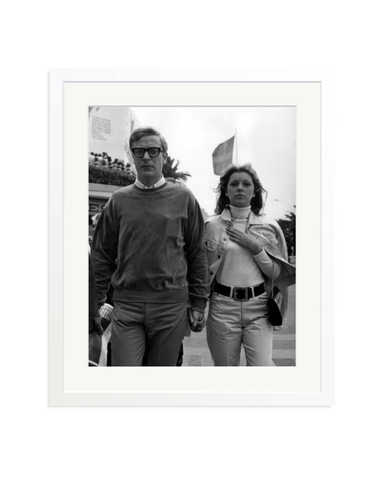 Michael Caine and Betsy Motte White / Large