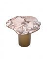 Shapiro side table light marble