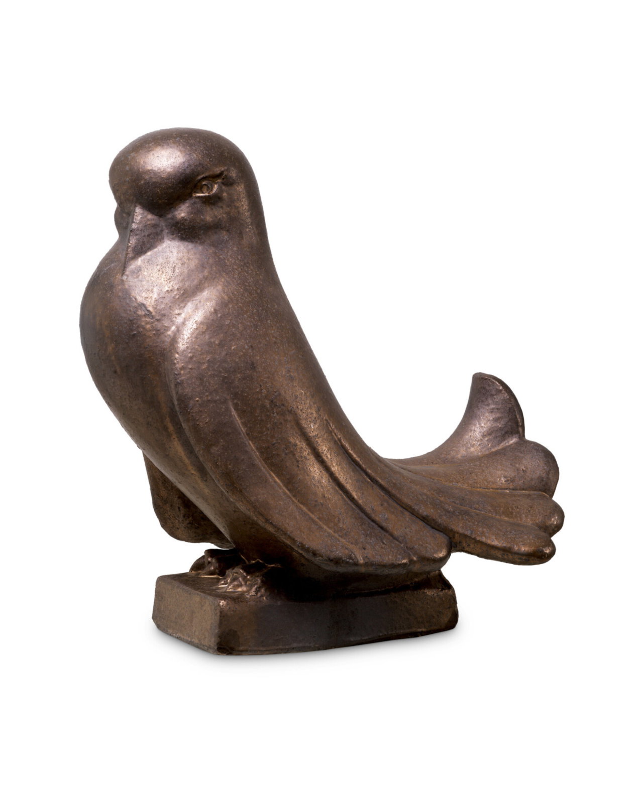 Bird Dove bird bronze
