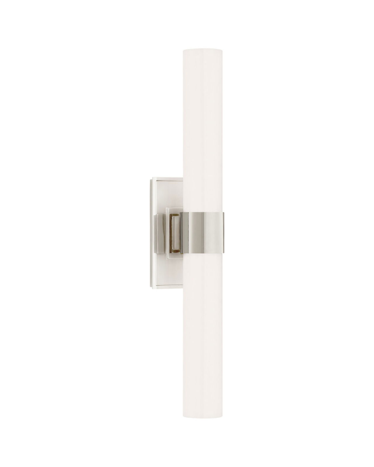 Presidio Petite Double Sconce Nickel