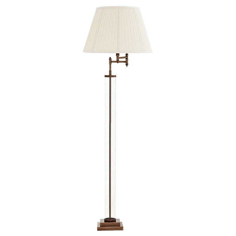 Beaufort floor lamp brass