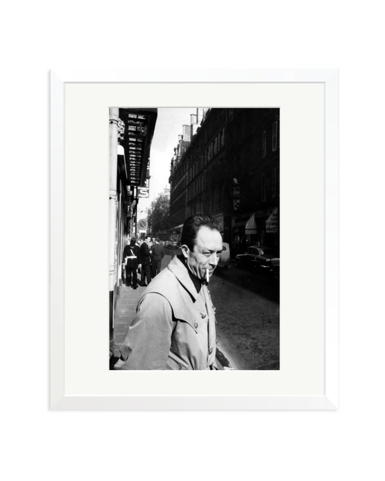 Albert Camus, 1957 White / Large