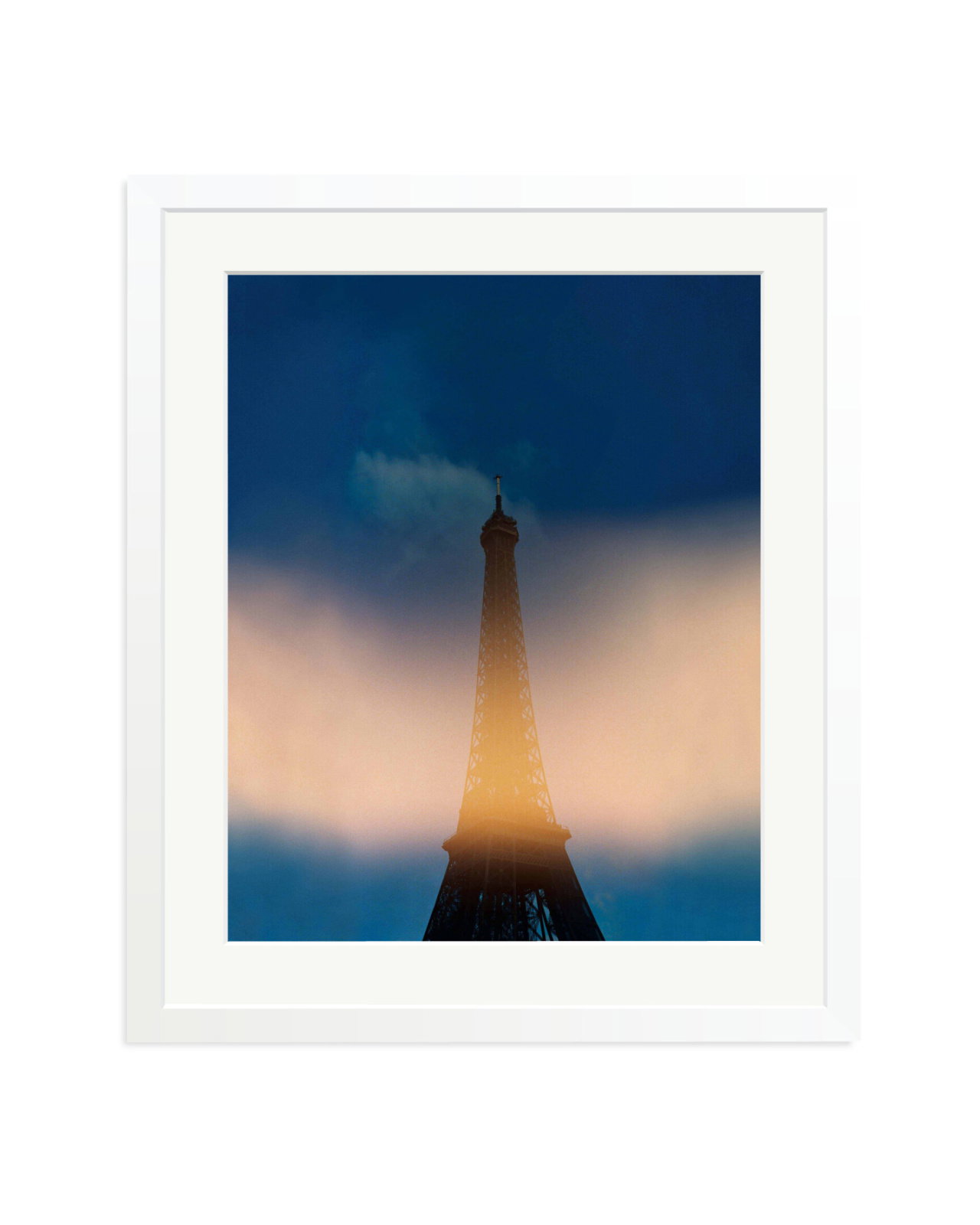 The Eiffel Tower White / Large
