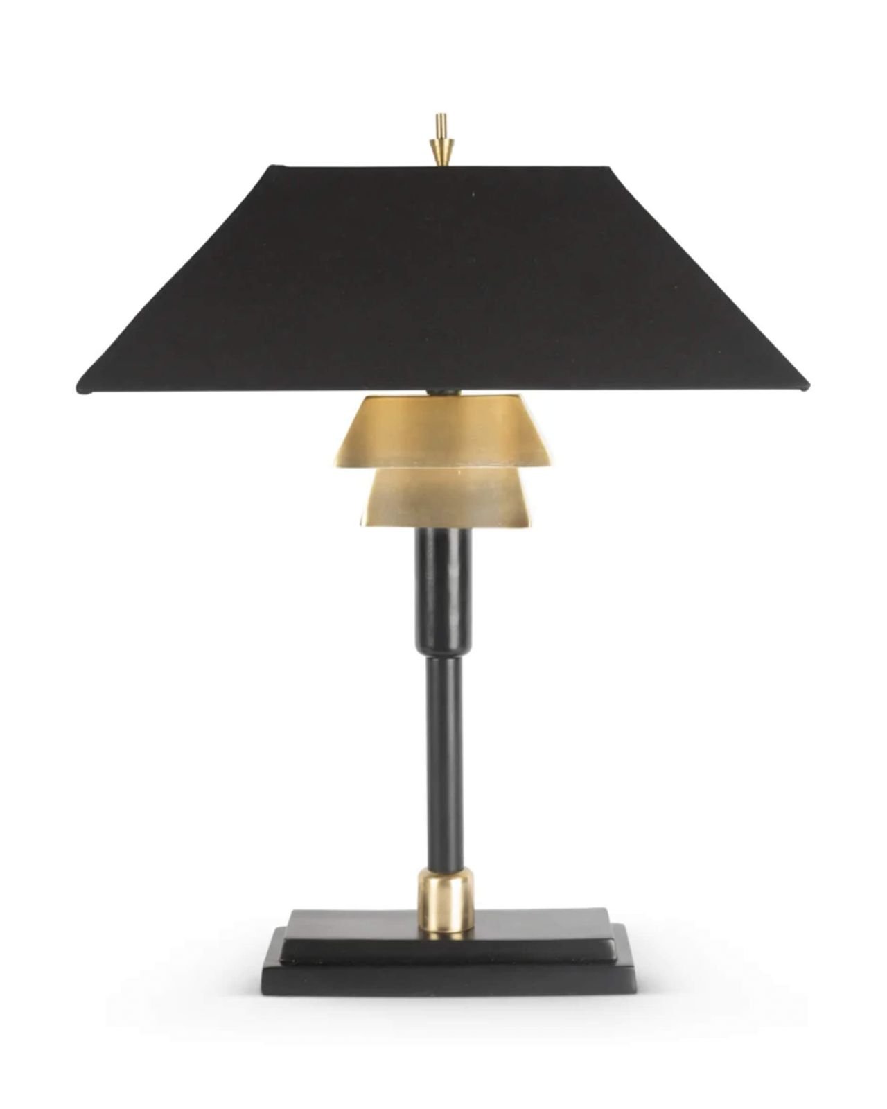 Duo bureaulamp zwart / goud
