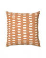 Ikat Block Cushion Cover Terracotta